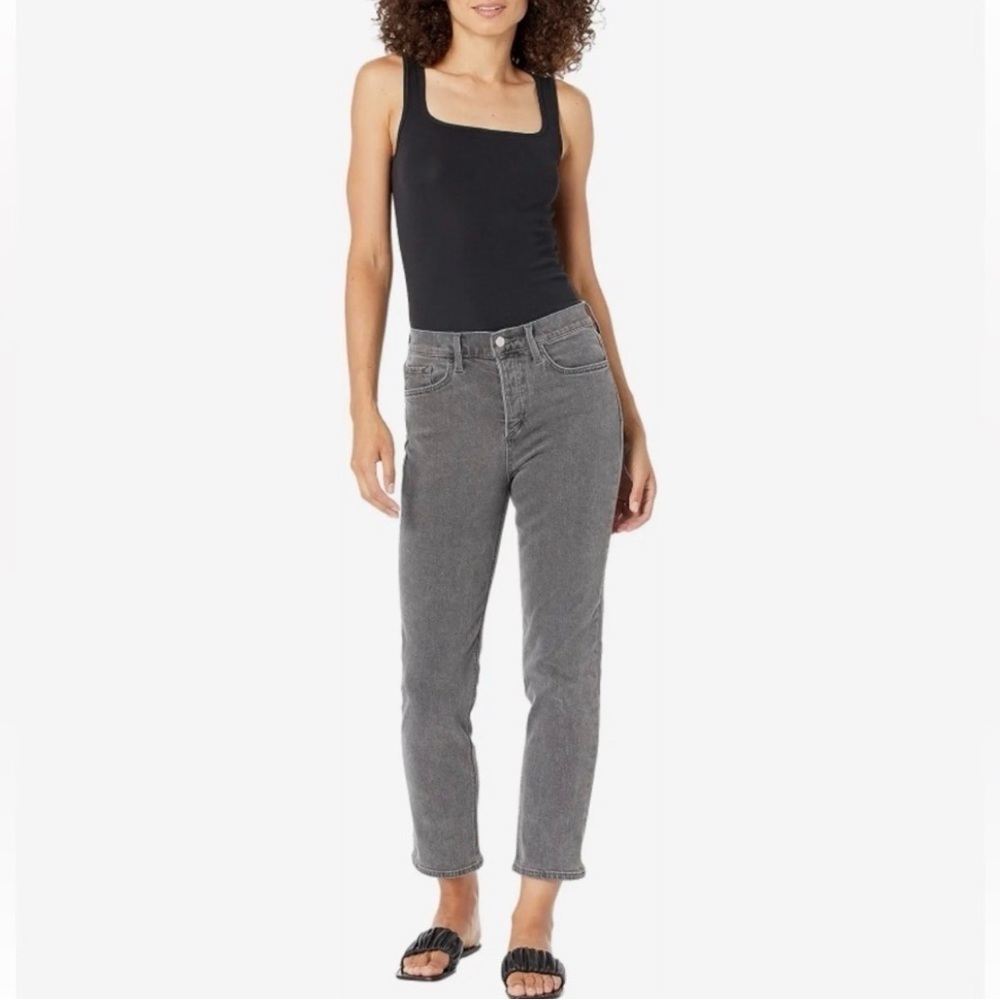 Joe's Jeans The Scout Slim Boyfriend Jeans Womens 32 Gray Denim 37x26.5